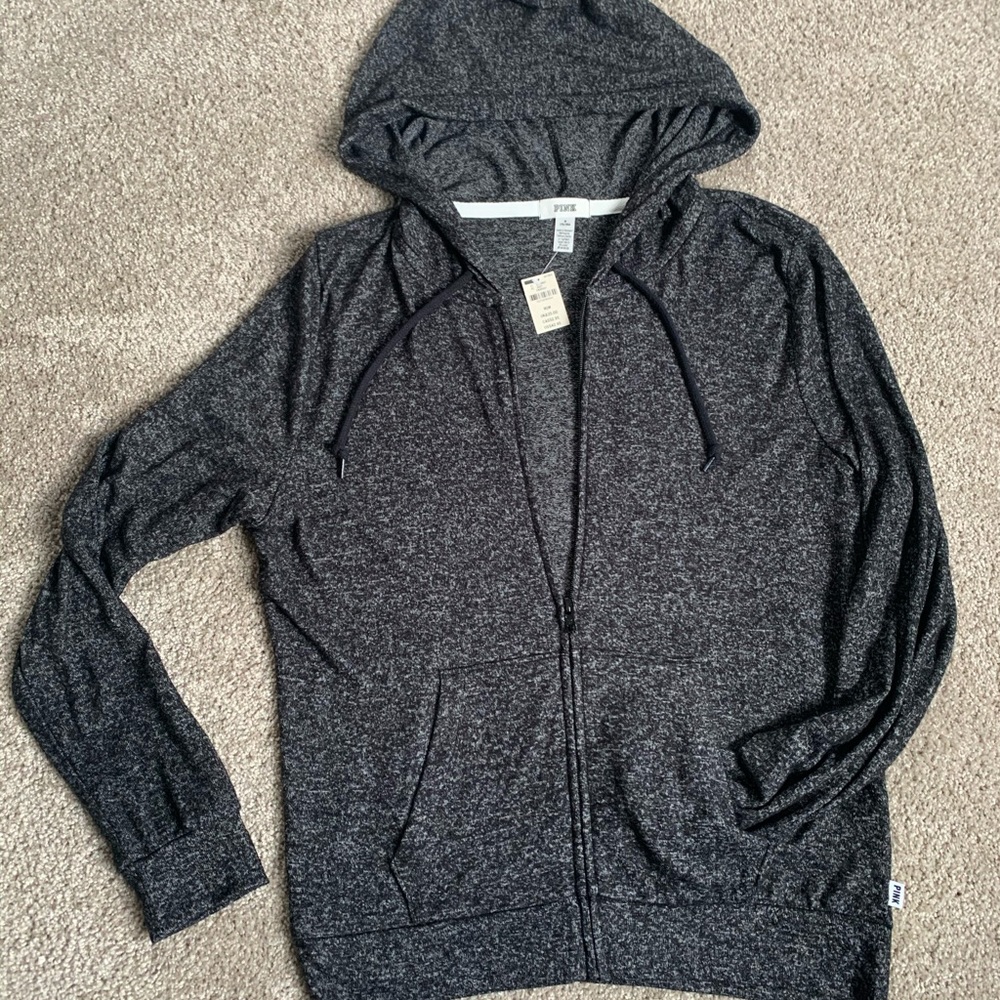 Marl PINK brand hoodie